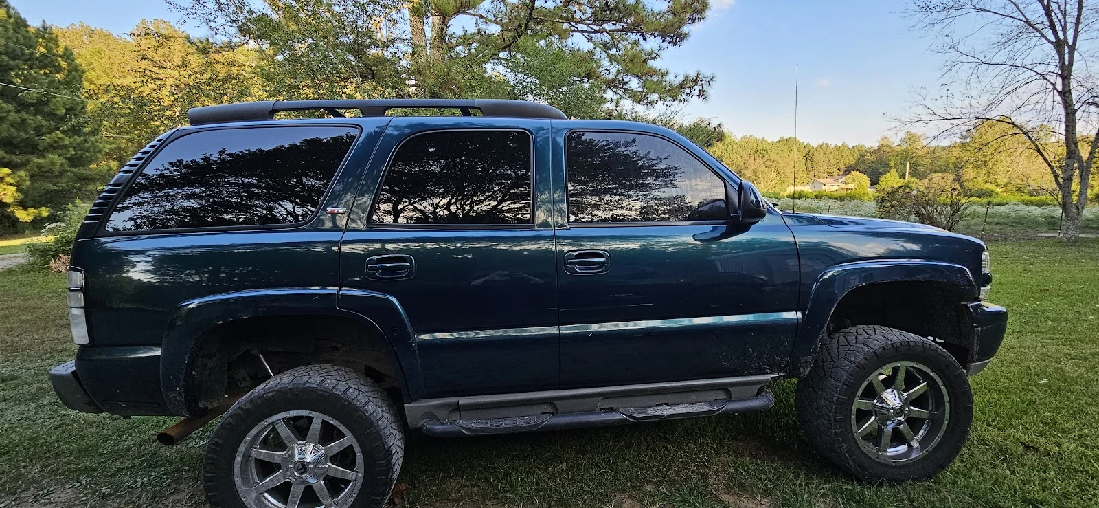 Inside Miller Window Tint — shop interior and work bay
